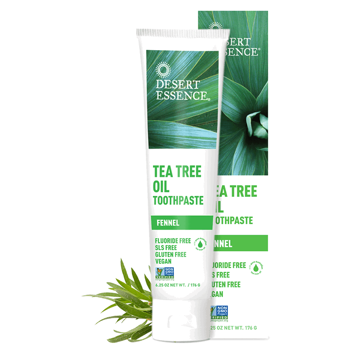 Tandkräm Tea Tree & Fänkål, 176g - Desert Essence