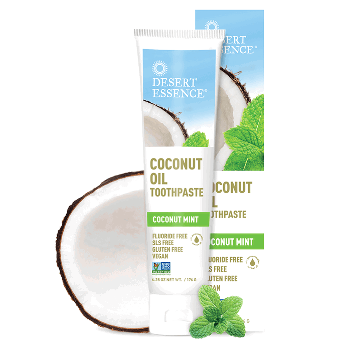 Tandkräm Coconut, Tea Tree & Mint, 176g - Desert Essence