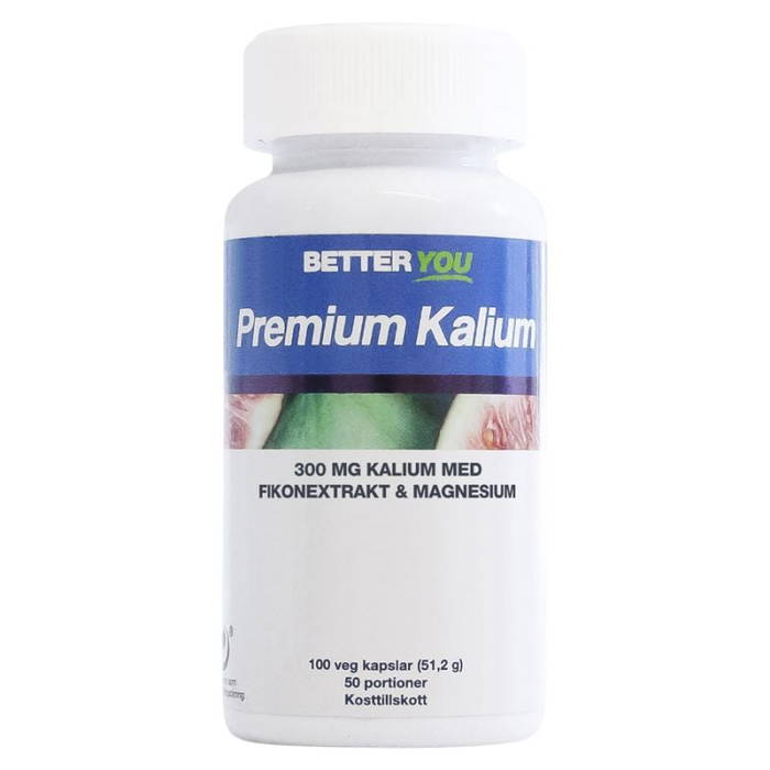 Premium Kalium, 100 kapslar - Better You