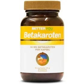 Betakaroten 50mg, 50 kapslar - Better You