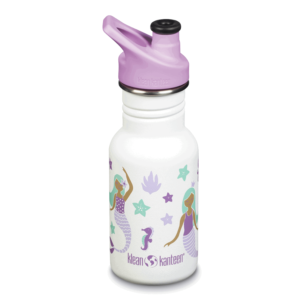 Kid Kanteen Sportflaska Kid Narrow Sport Cap, Mermaids 355 ml