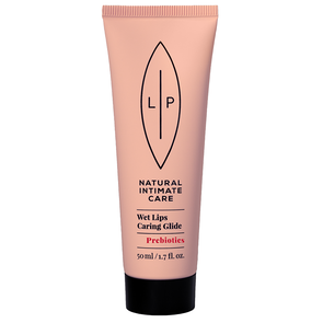 Wet Lip Caring Glide Prebiotic, 50ml - Lip Organic Intimate Care