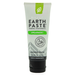 Mineral Toothpaste Spearmint Unsweetened, 113g - Earthpaste