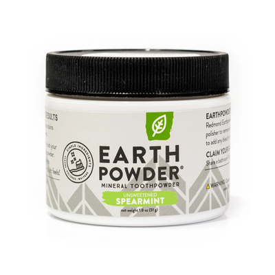 Earthpowder Spearmint Unsweetened - Earthpaste