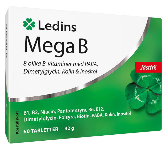 Mega B, 60 tabletter - Ledins