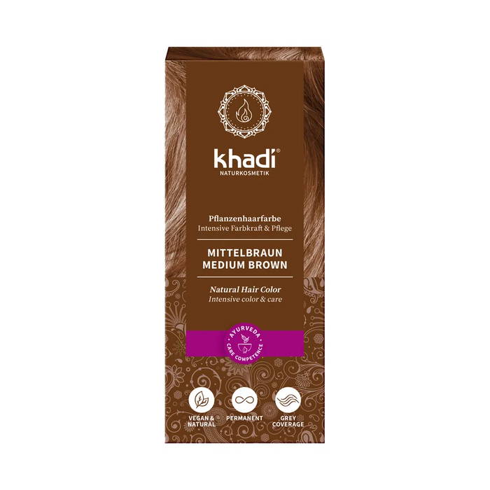 Mellanbrun, 100 g - Khadi