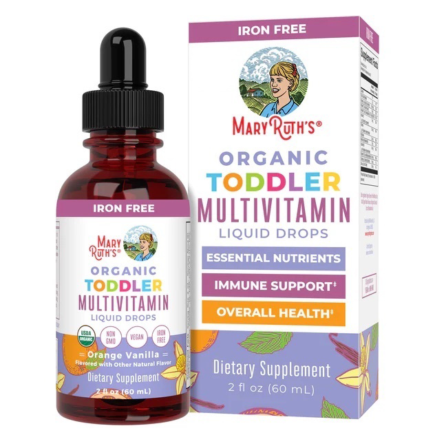 MaryRuth´s Toddler Flytande Multivitamin, 1-3 år - 60 ml - MaryRuth’s