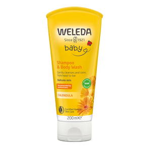 Calendula Shampoo & Body Wash, 200 ml ekologisk - Weleda