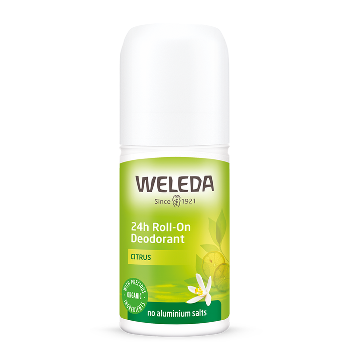 Citrus 24h Roll-On Deodorant, 50 ml ekologisk - Weleda