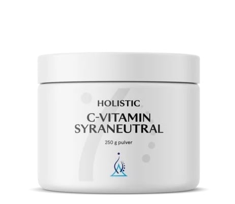 C-vitamin syraneutral, 250 g - Holistic