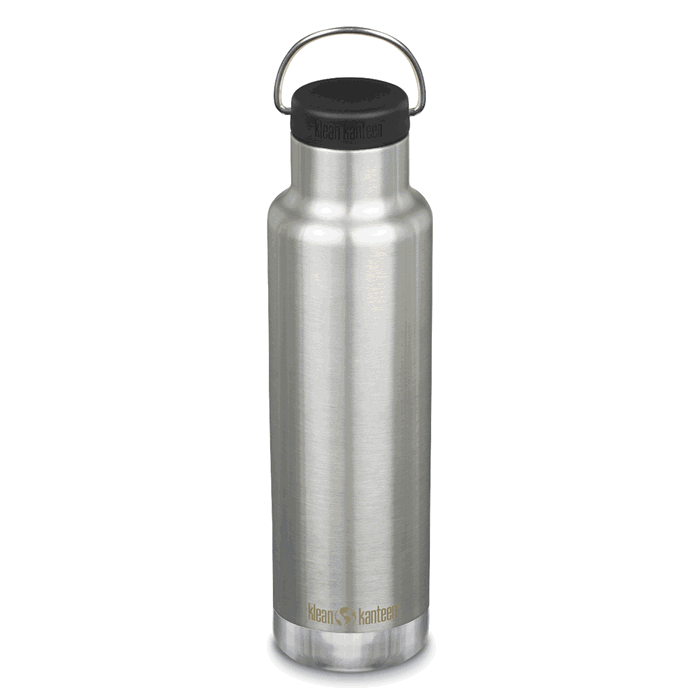 Termosflaska Classic Borstad Stål, 592ml - Klean Kanteen