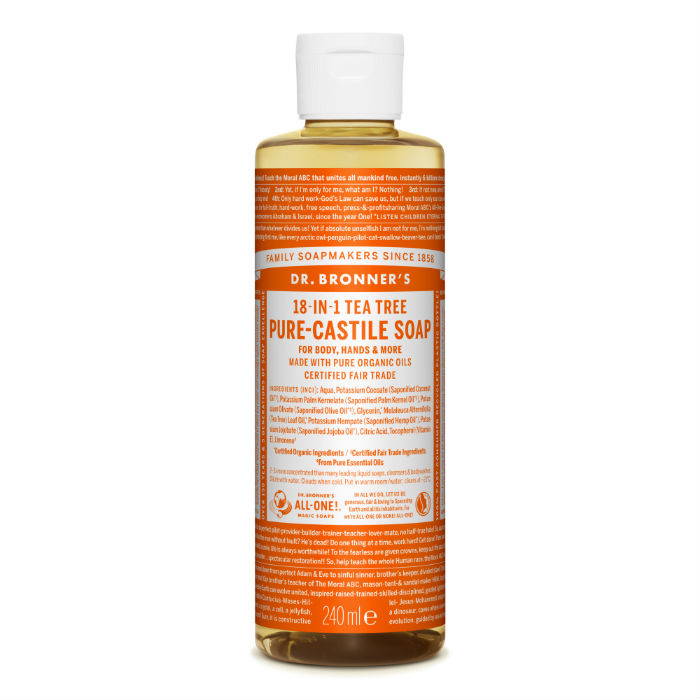 Tea Tree Pure-Castile Liquid Soap, 473ml ekologisk - undefined