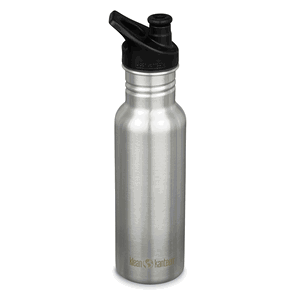 Classic Sportflaska Brushed Stanless, 532ml - Klean Kanteen