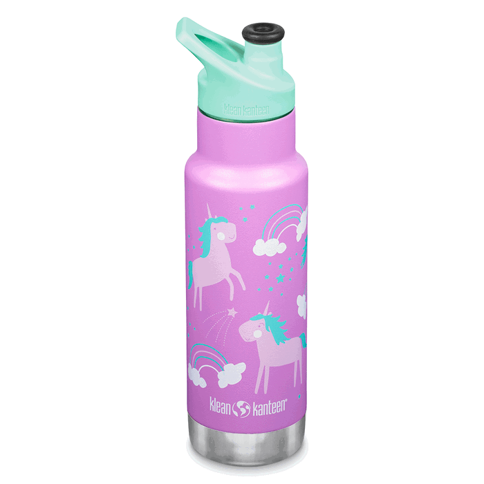 Isolerad Kid Classic Unicorns, 355ml - Klean Kanteen