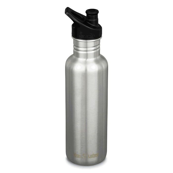 Classic Sportflaska Brushed Stainless Steel, 800ml - undefined