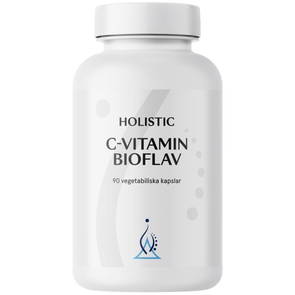 C-vitamin Bioflav, 90 kapslar - Holistic