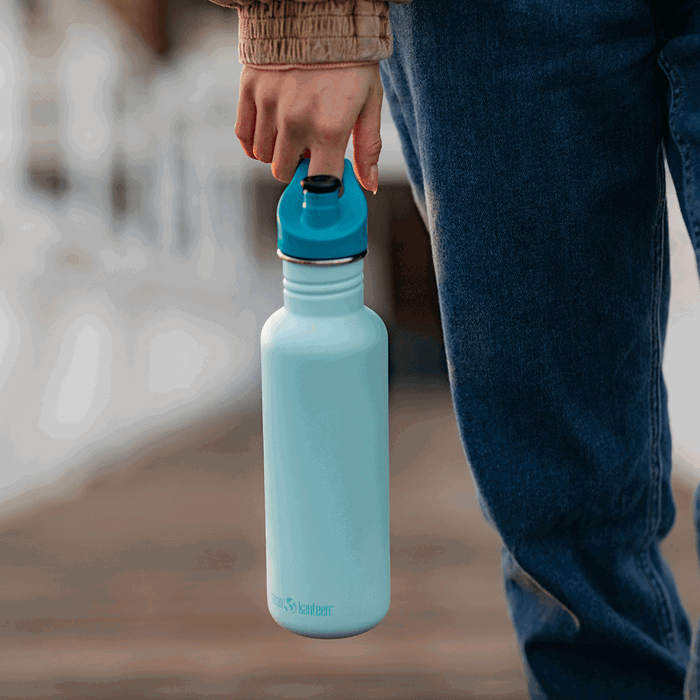 Sportflaska Classic Blue Tint, 800ml - Klean Kanteen