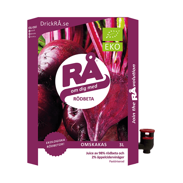 Rödbeta, ekologisk rödbetsjuice, Bag-in-Box 3l - undefined