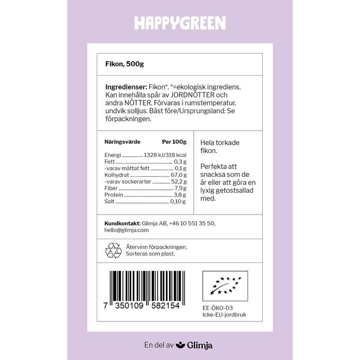 Fikon Hela, 500g ekologisk - undefined