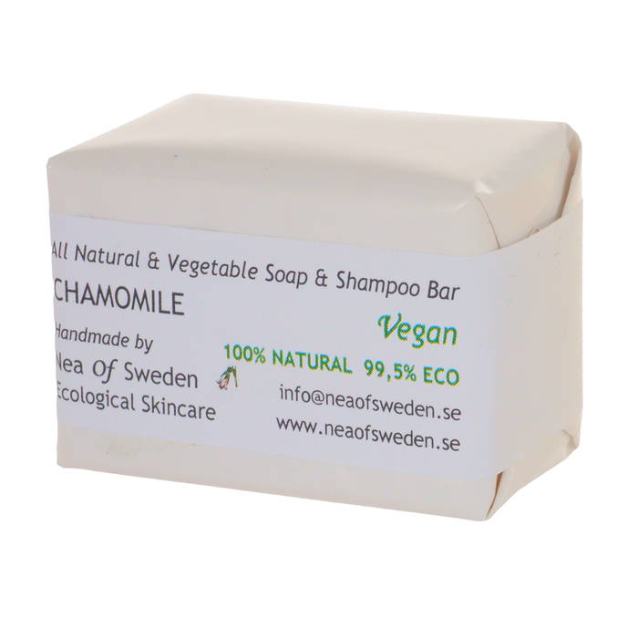 Soap & Shampoo Bar Chamomile, 110 g - Nea of Sweden