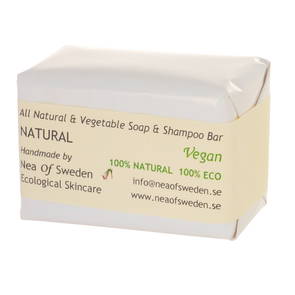 Soap & Shampoo Bar Natural Doftfri, 110 g - Nea of Sweden