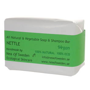 Soap & Shampoo Bar Nettle, 110 g - Nea of Sweden