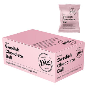 Dig Swedish Chocolate Ball, 16 x 25g ekologisk - DIG