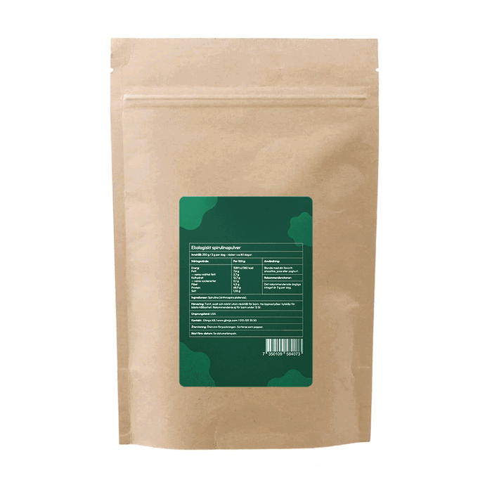 Glimja Spirulinapulver från USA, 250g - undefined