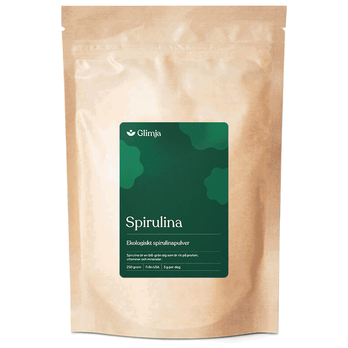 Glimja Spirulinapulver från USA, 250g - Glimja