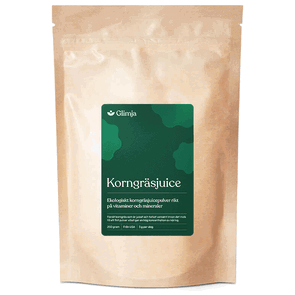 Glimja Ekologiskt Korngräsjuicepulver, 250g ekologiskt - undefined