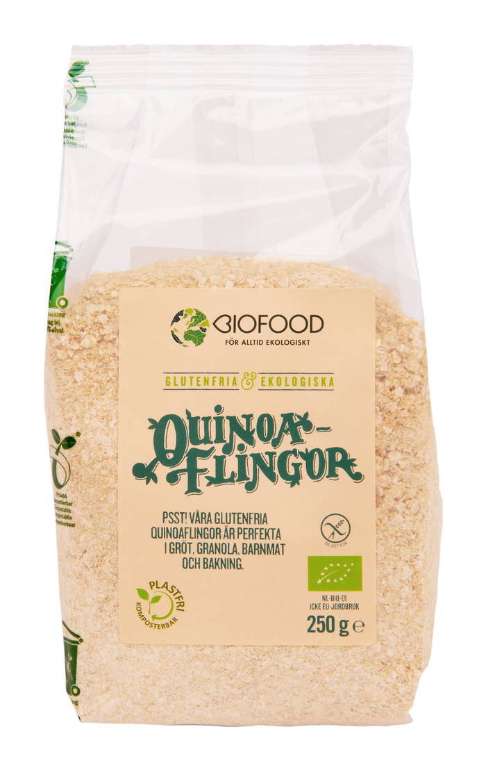 Quinoaflingor, 250g ekologisk - Biofood