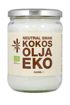 Kokosolja Neutral, 500ml ekologisk - Superfruit