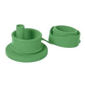Pura - Big Mouth Silicone Sport Straw - Moss - Pura Stainless