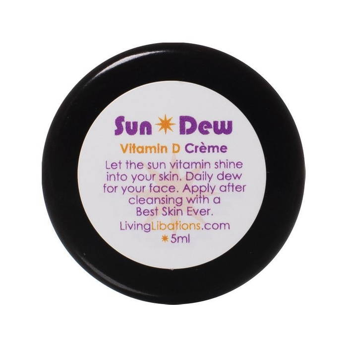 Living Libations Sun Dew Vitamin D Crème 5 ml Näyte - Living Libations