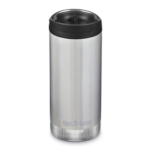 Isoleret TKWide Café Låg Børstet Rustfrit Stål 355 ml - Klean Kanteen