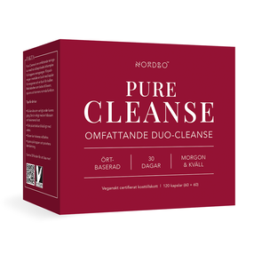 Pure Cleanse Vegan, 120 kapslar - Nordbo