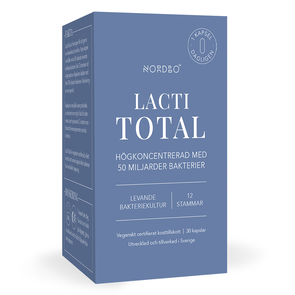 LactiTotal Vegan, 30 kapslar - Nordbo