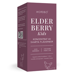 Elderberry Kids, 120 ml - Nordbo