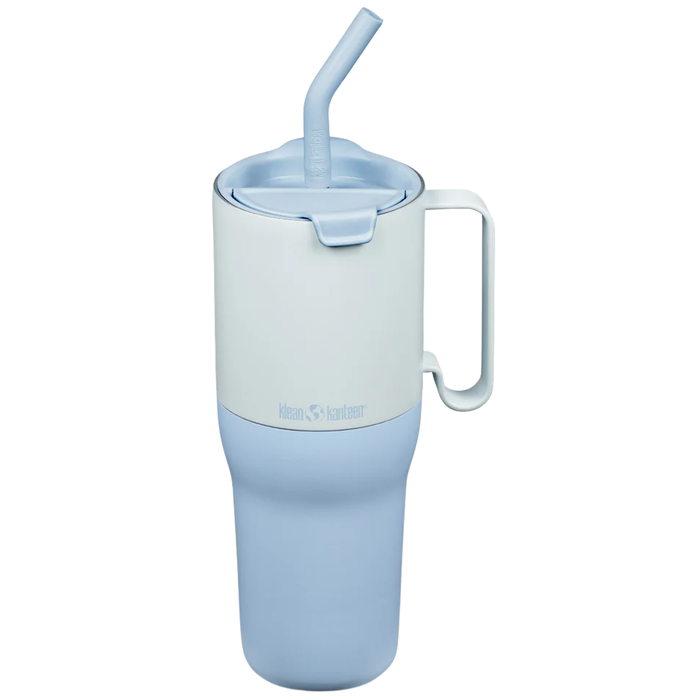Klean Kanteen - Rise Tumbler Flip Sugerørslokk, Ice Blue - 1065 ml - Klean Kanteen