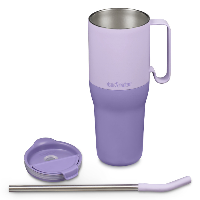 Klean Kanteen - Rise Tumbler Flip Sugerørslokk, Asphalt - 1065 ml - Klean Kanteen