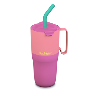 Klean Kanteen - Rise Tumbler Flip Straw Lid, Pink Lemonade Kaleidoscope - 769 ml - Klean Kanteen