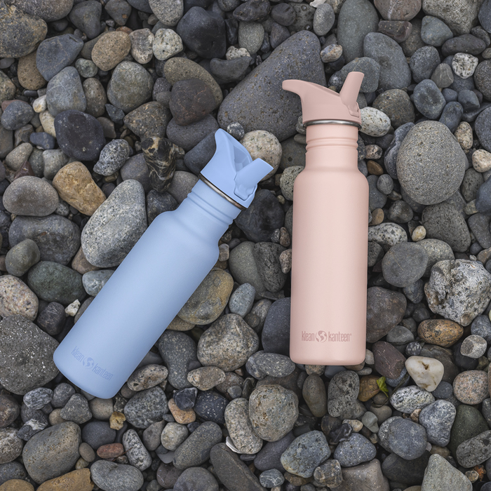 Vattenflaska Classic Flip Seal Sport Cap, Peach Parfait - 532 ml - Klean Kanteen