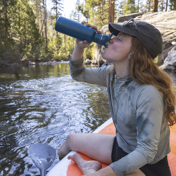 Vattenflaska Classic Flip Seal Sport Cap, Corsair - 800 ml - Klean Kanteen