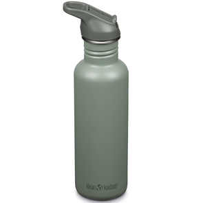 Klean Kanteen - Vannflaske Classic Flip Seal Sport Cap, Sea Spray - 800 ml - Klean Kanteen
