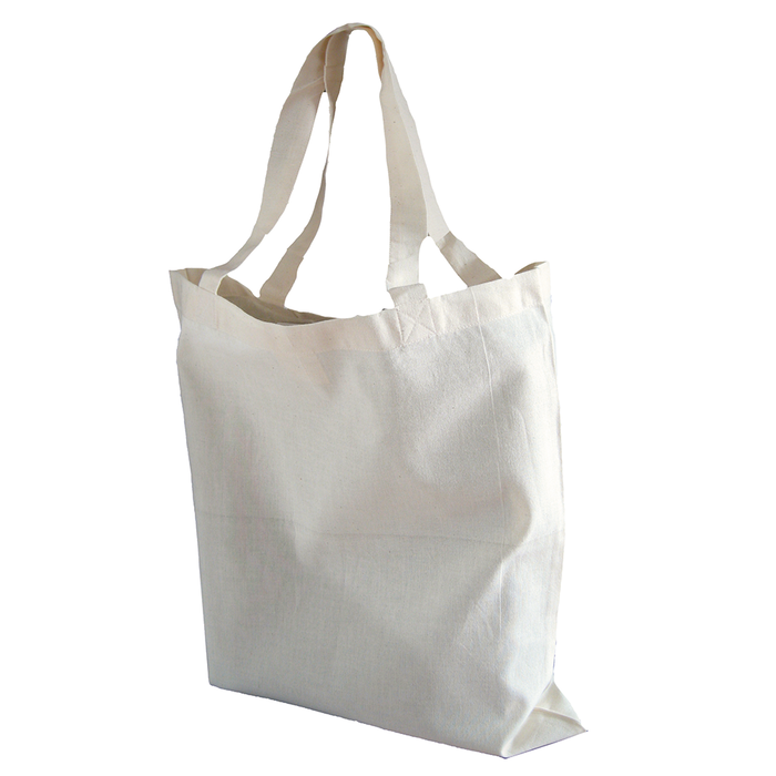 Ah! Table! - Thin Fabric Bag in Organic Cotton - Short Handles - Ah! Table!
