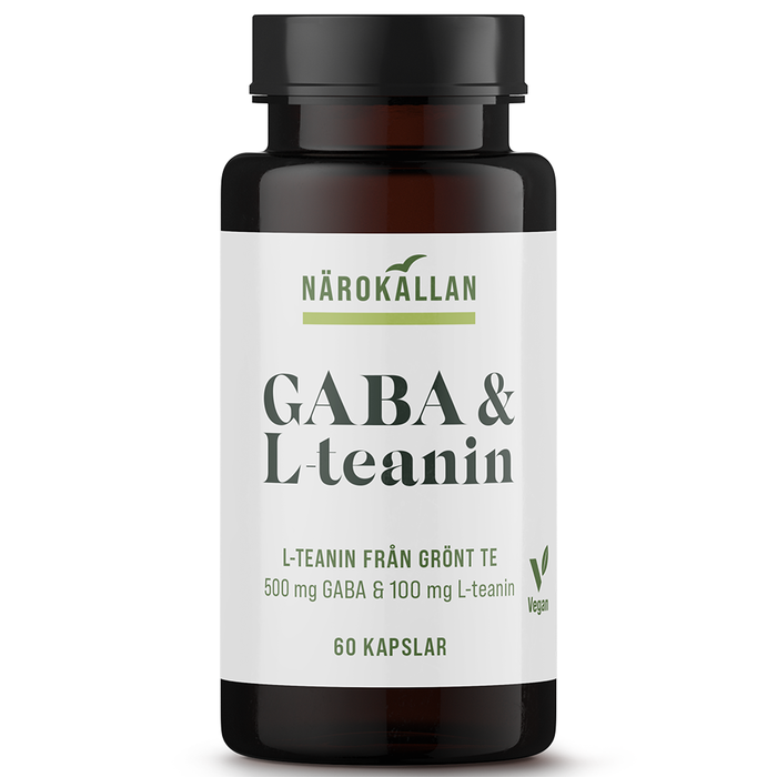 Närokällan GABA & L-teanin, 60 kapslar - Närokällan