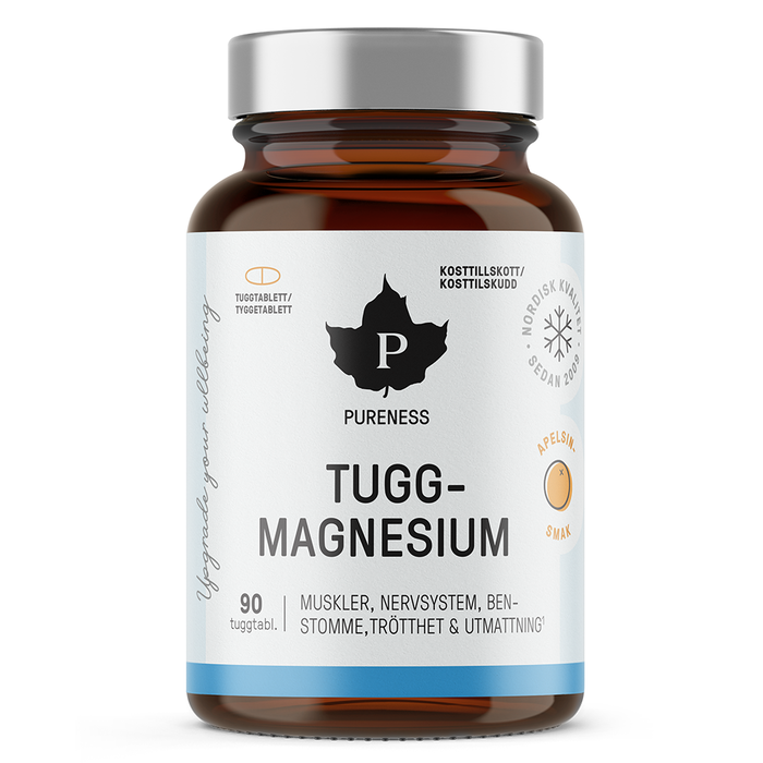 Pureness Magnesio Masticable, 90 comprimidos masticables - Pureness