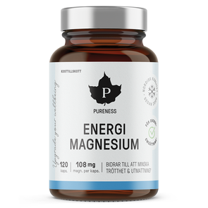 Pureness Energimagnesium, 120 kapslar - Pureness