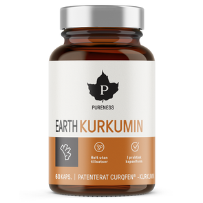 Pureness EARTH CurQfen Kurkumin,120 kapslar - Pureness
