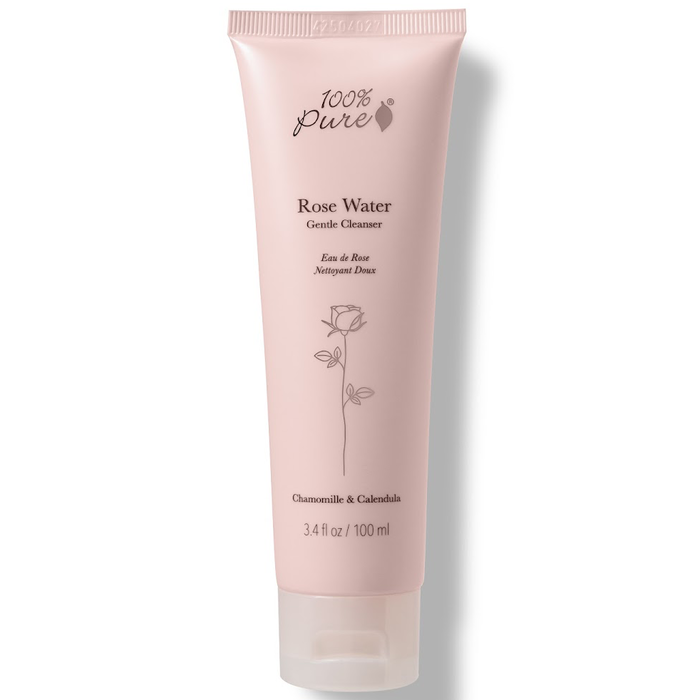 Rose Water Gel Cleanser - 100% Pure